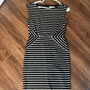 Black and white dress